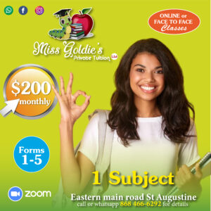 STANDARD ONE SUBJECT (FACE TO FACE)